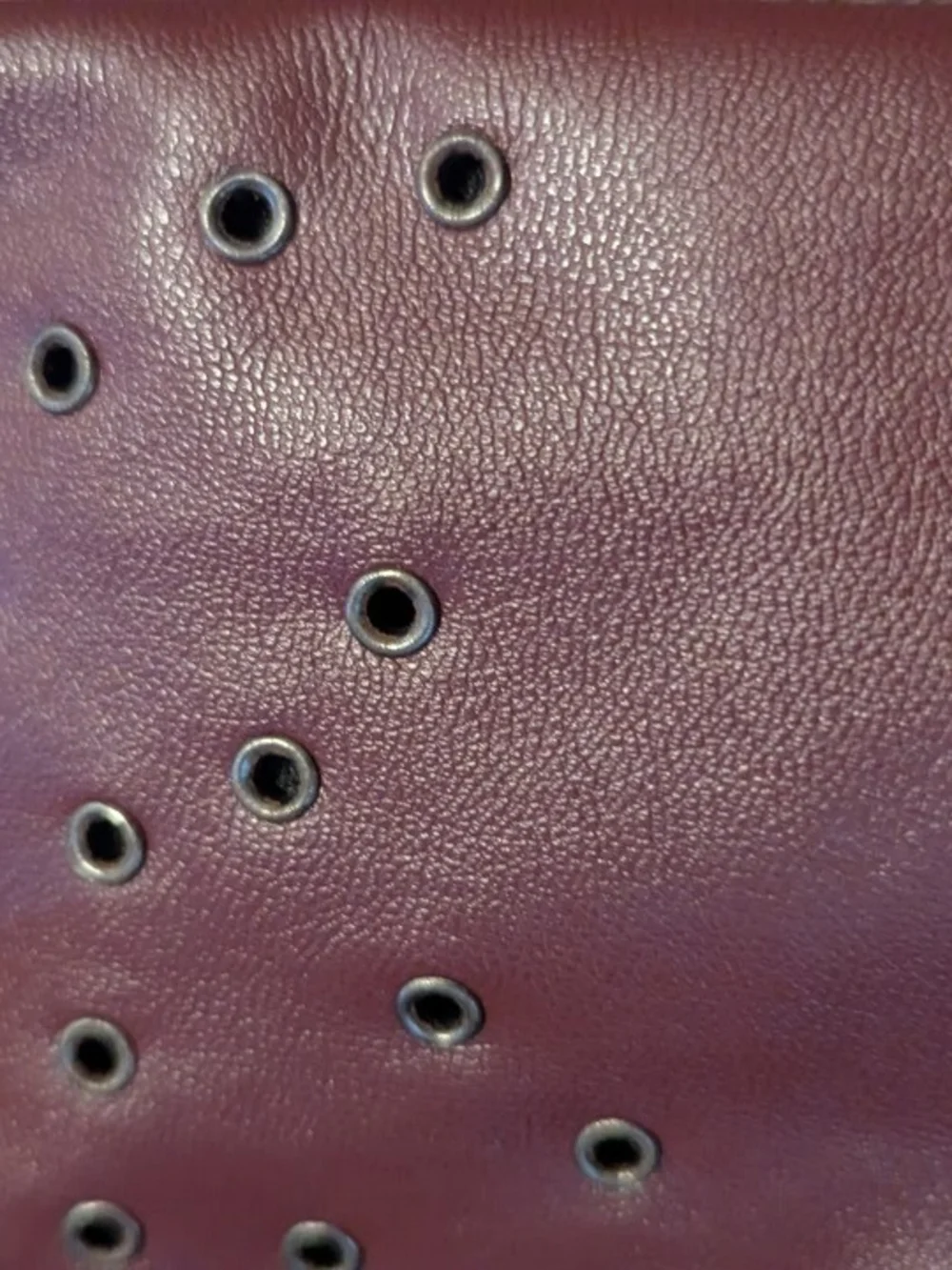 Touchscreen Leather Gloves in Wine
